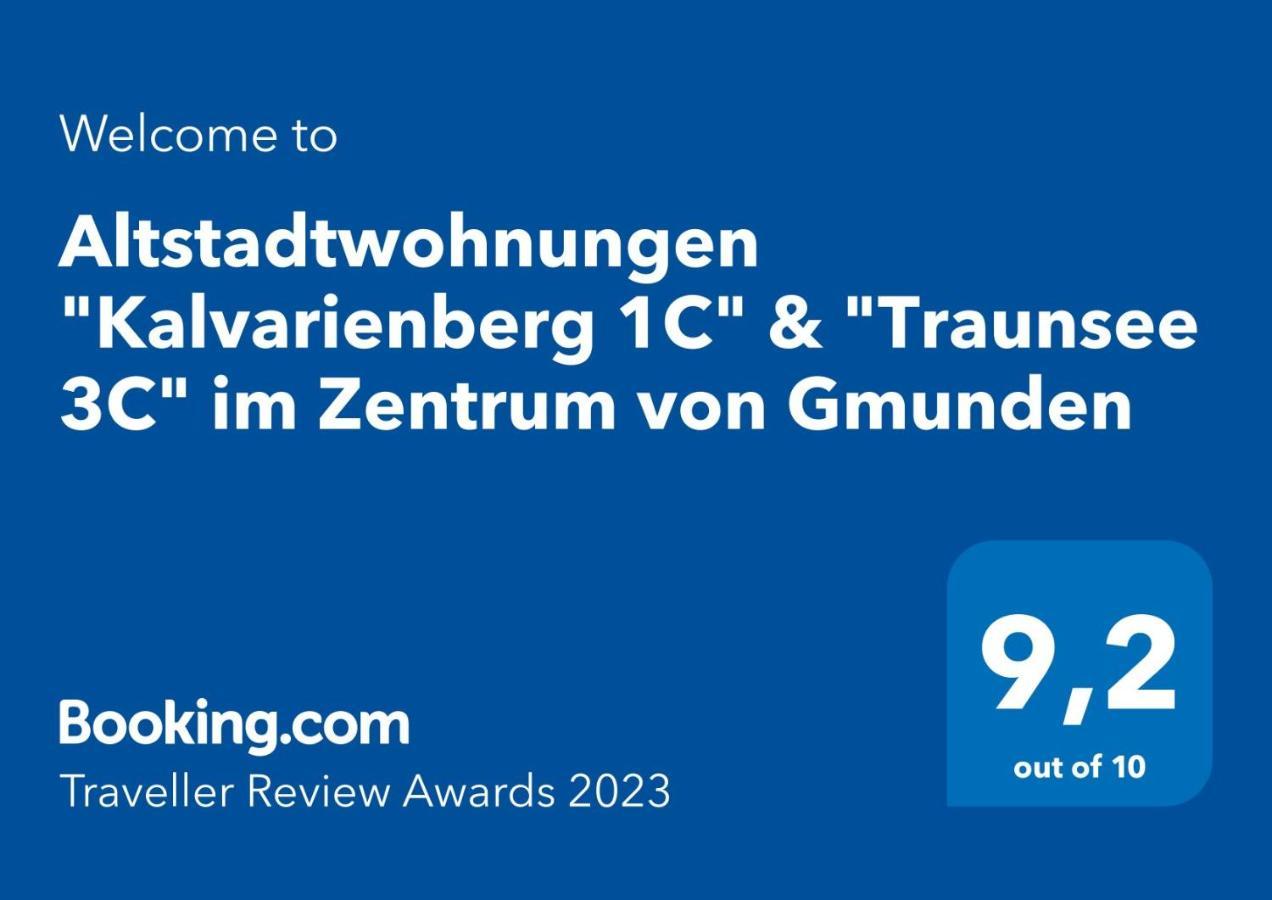 Altstadtwohnungen "Kalvarienberg 1C" & "Traunsee 3C" Im Zentrum Von غموندين المظهر الخارجي الصورة