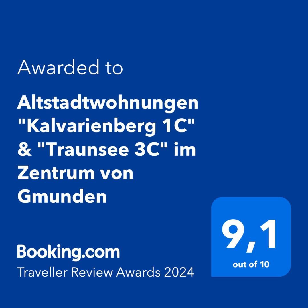 Altstadtwohnungen "Kalvarienberg 1C" & "Traunsee 3C" Im Zentrum Von غموندين المظهر الخارجي الصورة